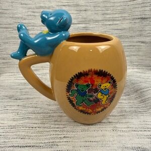 Grateful Dead Dancing Bear Ceramic Coffee Mug Bioworld Collectible Hippie